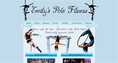 Desktop Screenshot of emilyspolefitness.co.uk